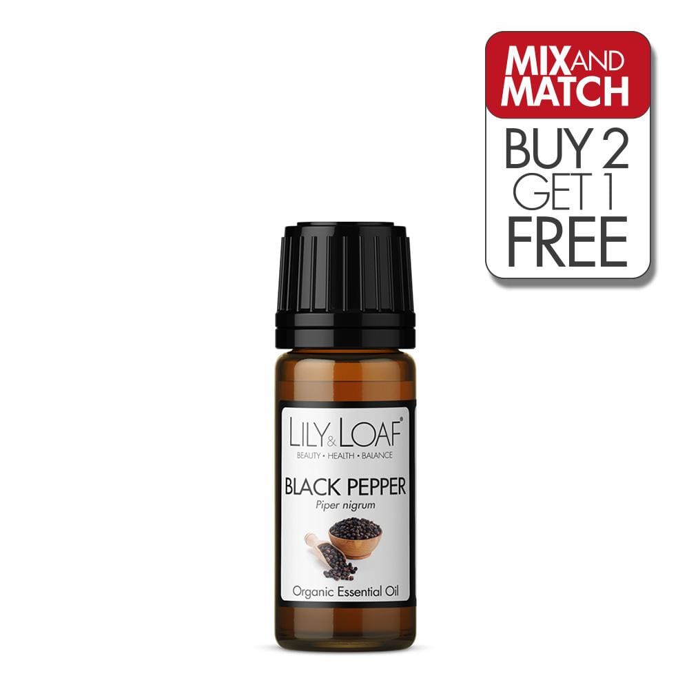 Black Pepper Organic Essential Oil (10ml)