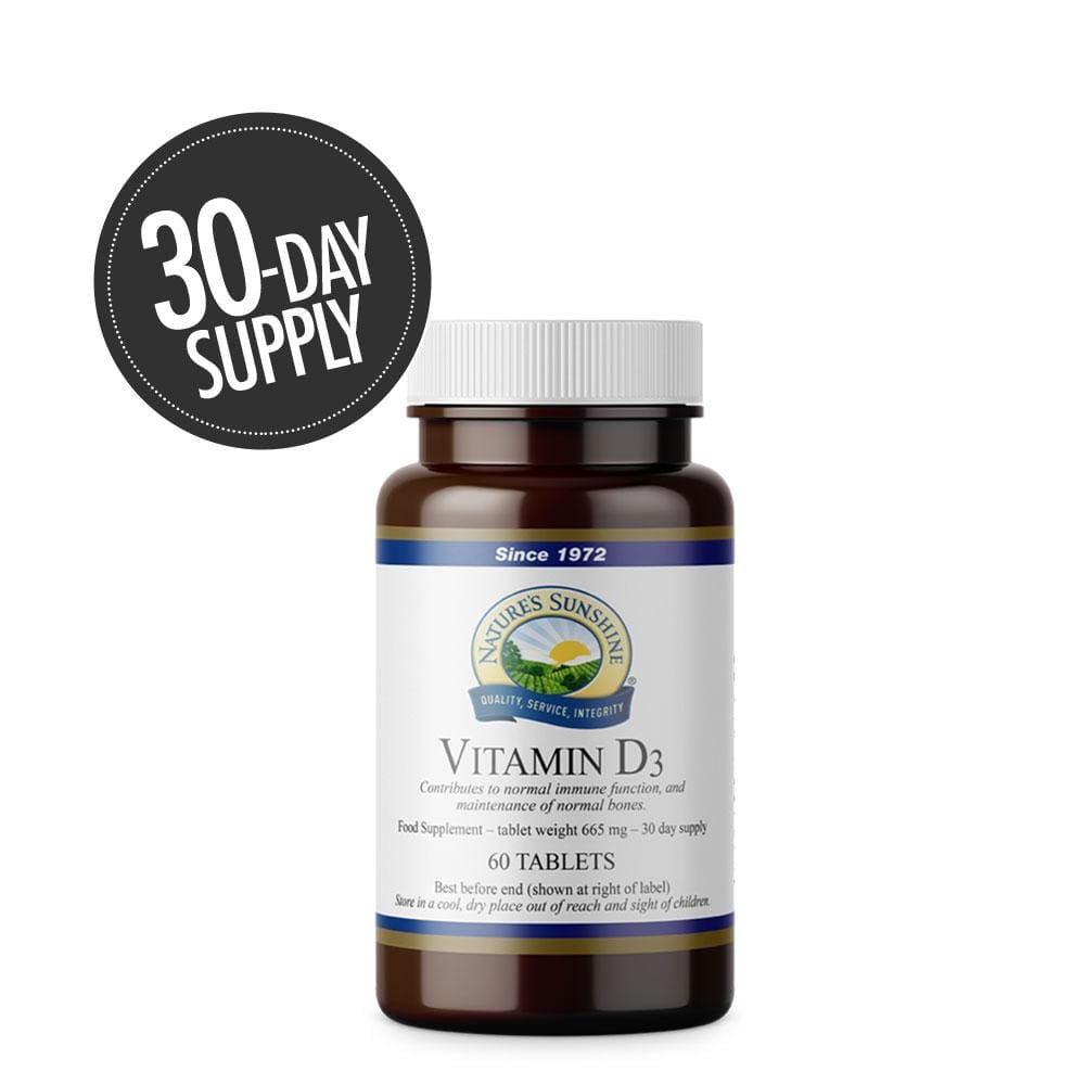 Vitamin D3 (60 Tablets)
