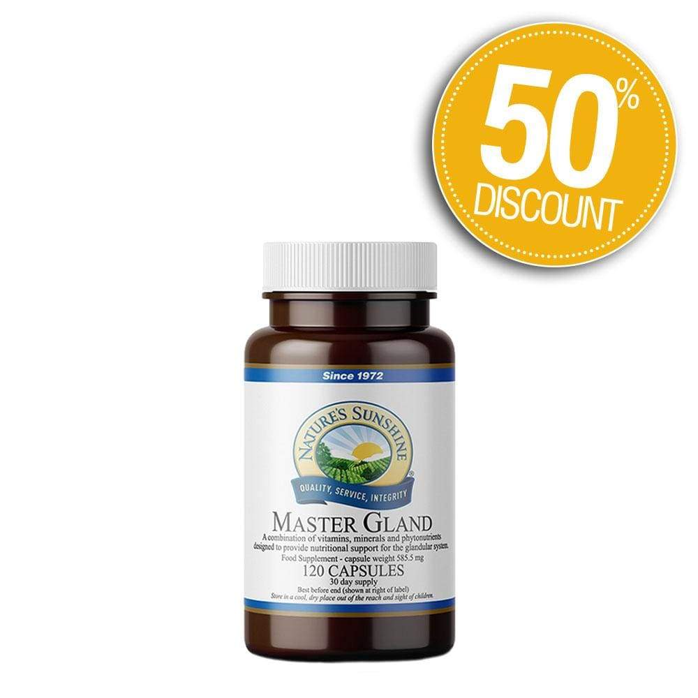 Master Gland (120 Capsules) 50% Off